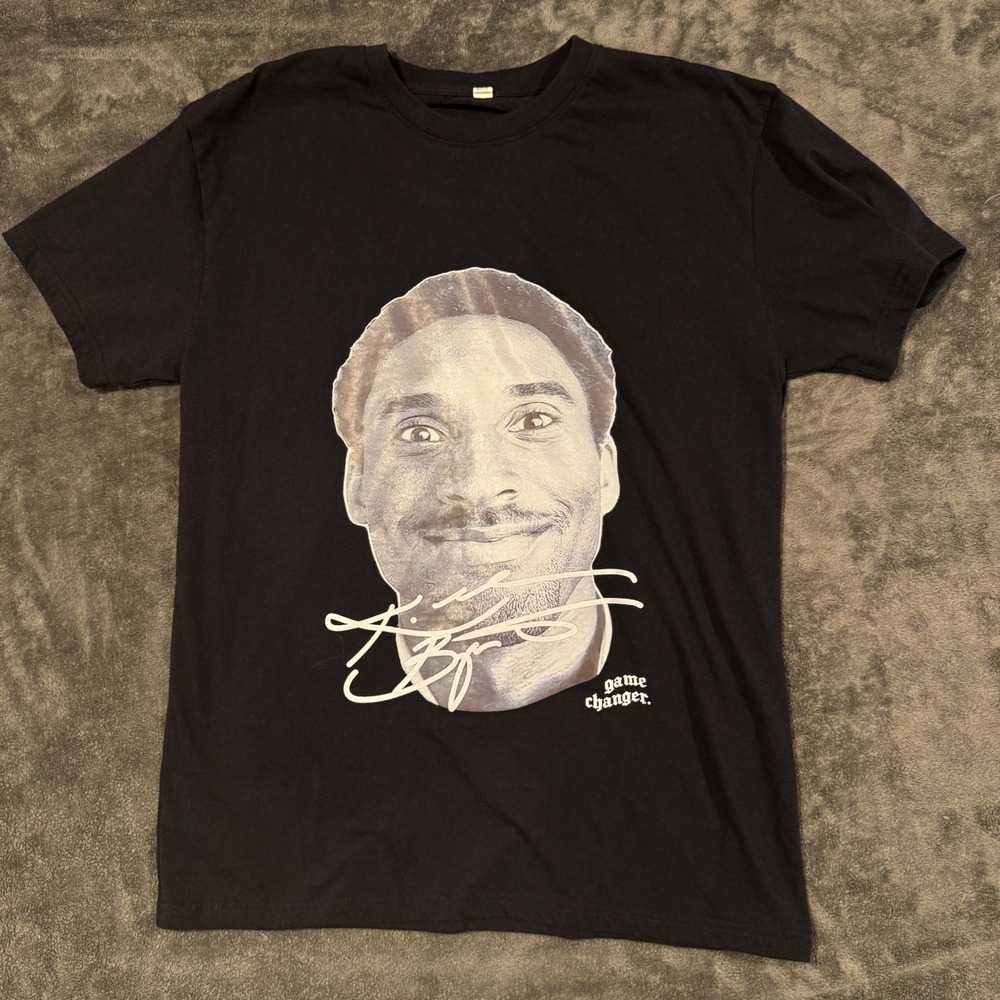 Kobe Bryant T-Shirt Mens XL Black Short Sleeve Tee Game Changer Graphic